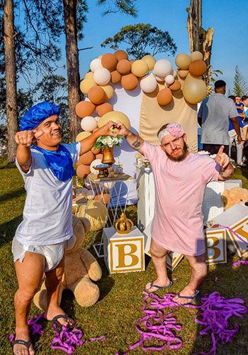 Anões fantasiados para animação de festas BH