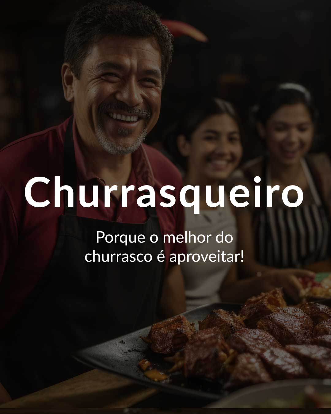 Churrasqueiro e Buffet de Churras em Domicílio